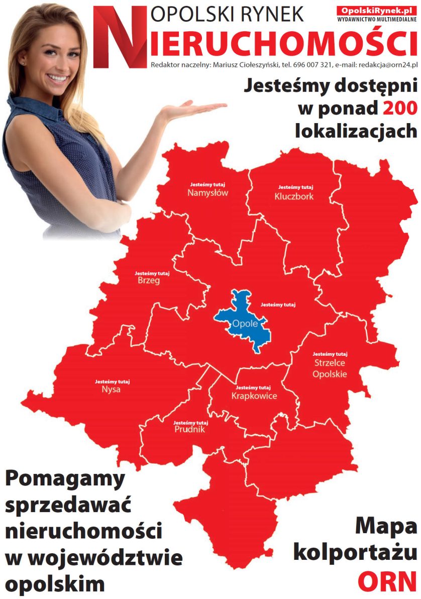 Mapa kolportażu ORN