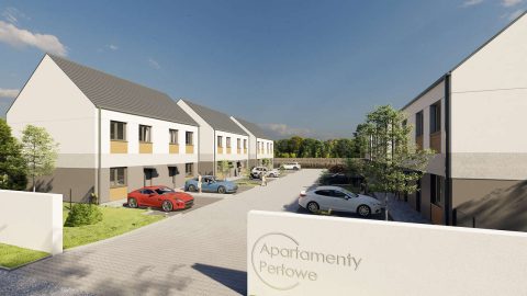 Apartamenty Perłowe Opole-Górki – dwukondygnacyjne domy